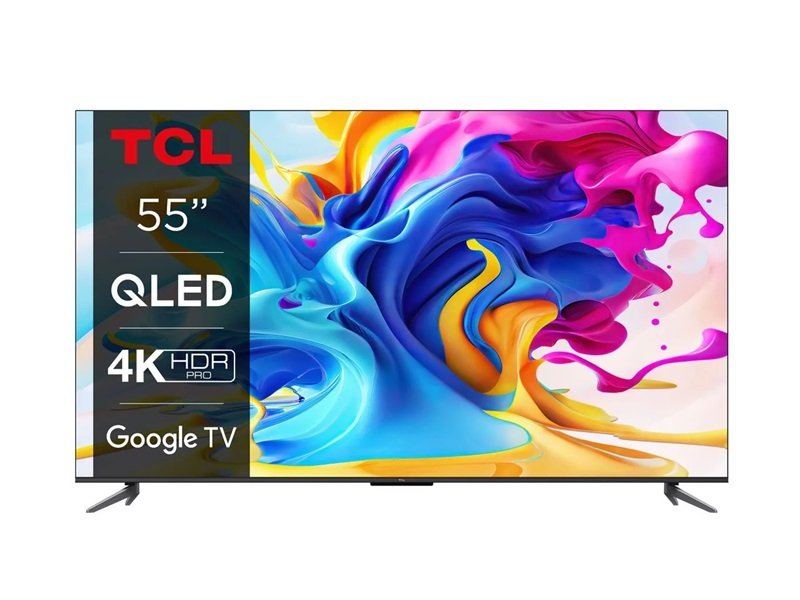 TCL 55" C645 QLED 4K HDR Smart Google TV 55C645