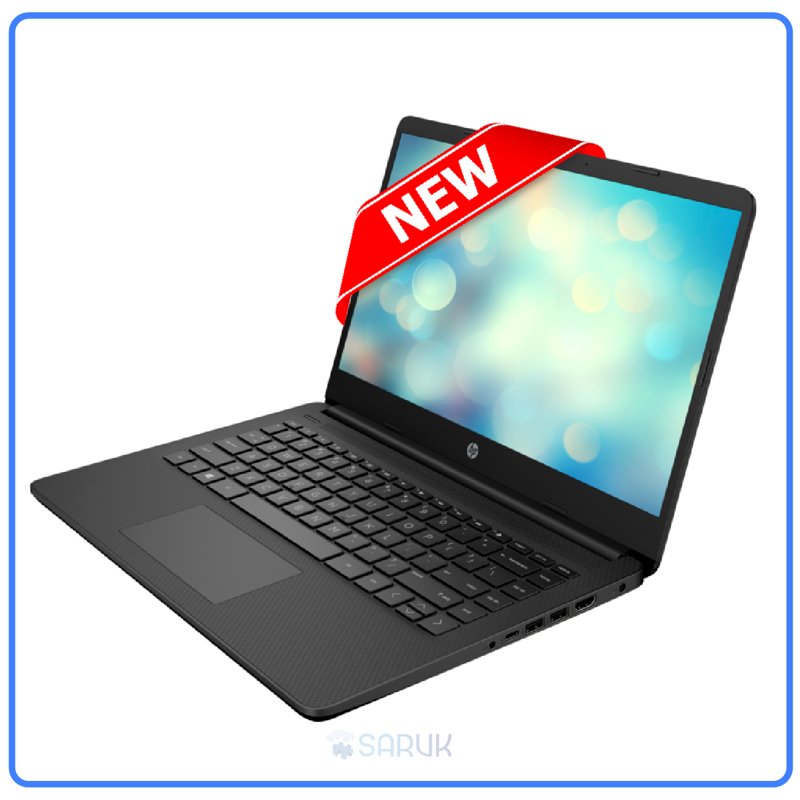 HP 14s-dq2072nia 11th Gen Intel Core i7-1165G7 UpTo 4.7GHz 8GB RAM 512GB SSD 14" Diagonal HD LED Display Bluetooth Webcam WiFi Intel Iris Xe Graphics FreeDOS Jet Black 1 Year Warranty