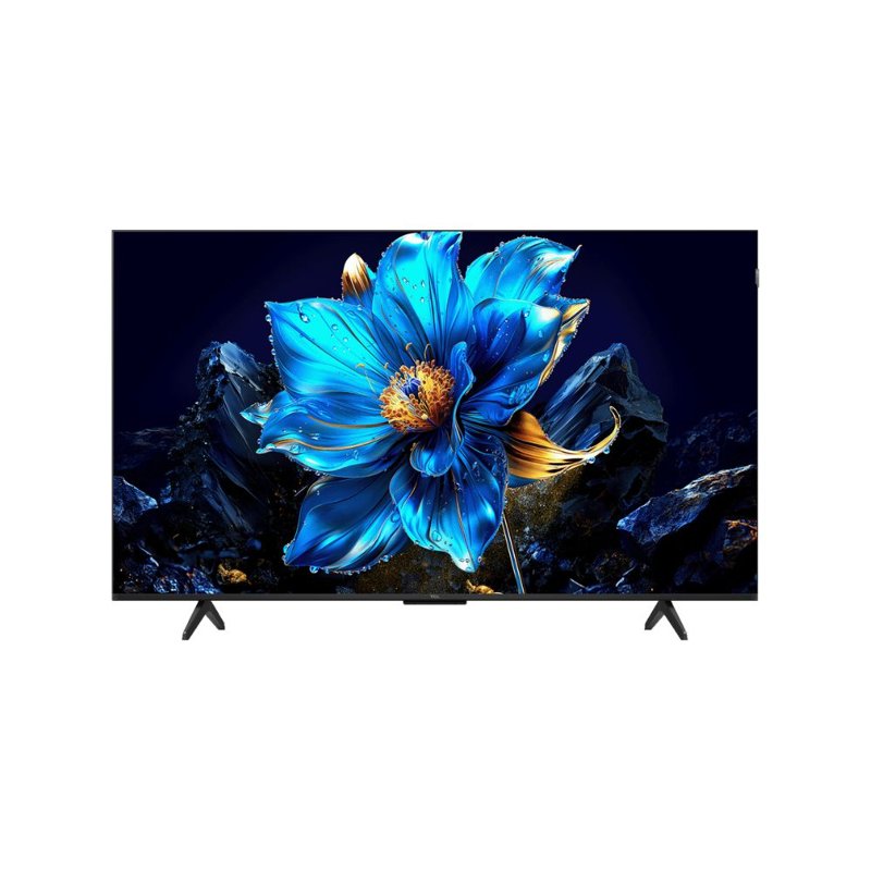 TCL 50T6C 50-inch QLED Smart TV 2025 120Hz VRR AiPQ HDR10+ MEMC 2GB+16GB Dolby Atmos Frameless TV Bluetooth Netflix YouTube