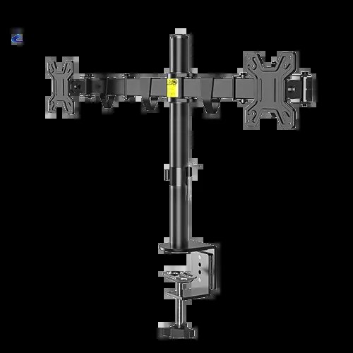 KLC DW220-J 405mm height Dual Arm Monitor Mount Clamp