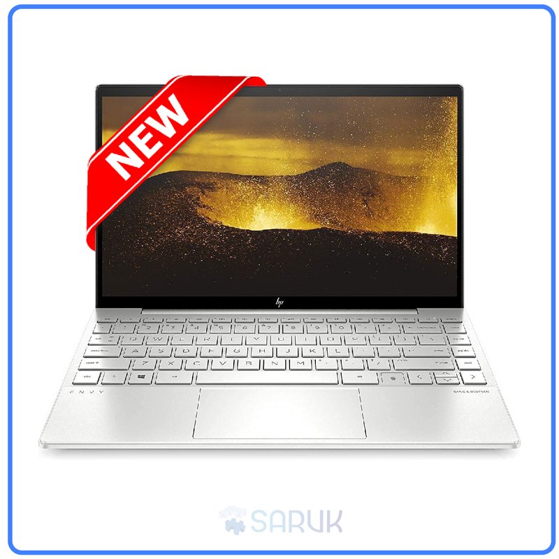 HP Envy 13-ba100 11th Gen Intel Core i5-1135G7 8GB RAM 256GB SSD 13.3" FHD LCD BrightView LED Display Backlit Keyboard Bluetooth Webcam WiFi Windows 10 Home 1 Year Dealership Warranty