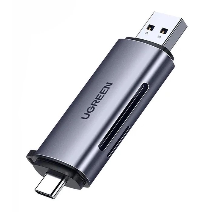 UGREEN CM185 USB-C/USB-A Micro SD Card Reader – UG-50706 USB-A 3.0 / USB-C 3.0