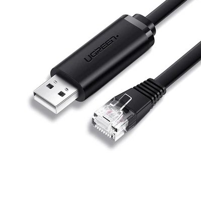UGREEN CM204 1.5m USB-A to RJ45 Console Cable UG-50773