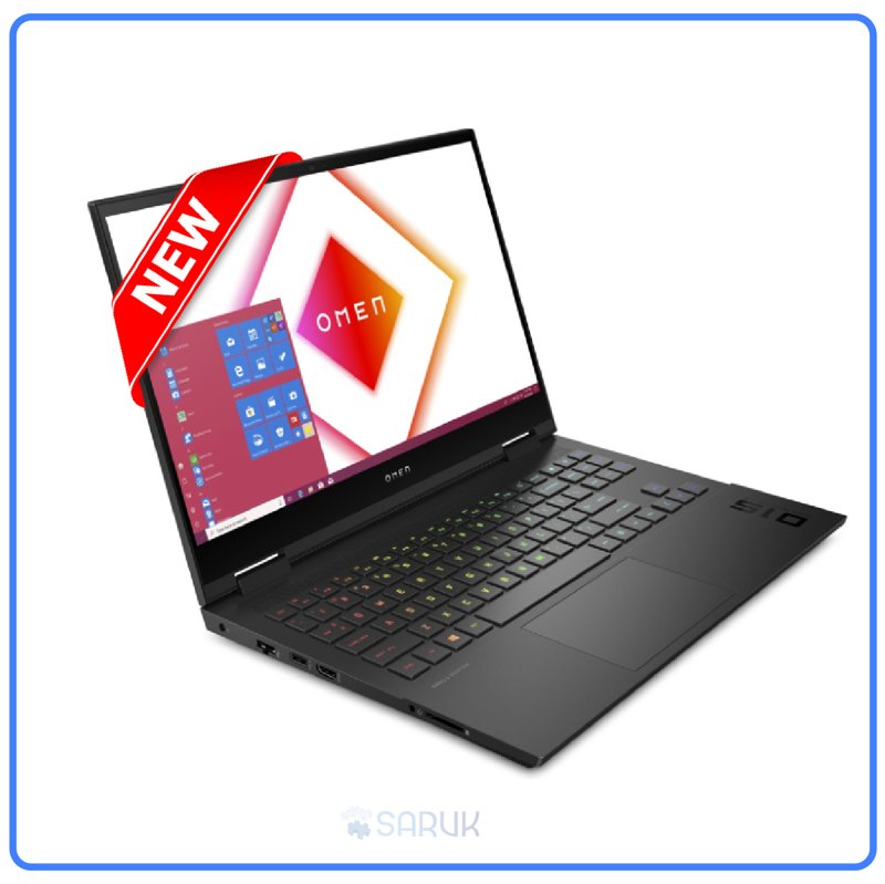 HP Omen 15-DH1010CA 10th Gen Intel Core i9-1088H 16GB RAM 512GB SSD Plus 1TB HDD 15.6" FHD Wi-Fi Bluetooth Webcam NVIDIA GeForce 8GB RTX 2080s Max-Q Windows 10 Home 1 Year Warranty