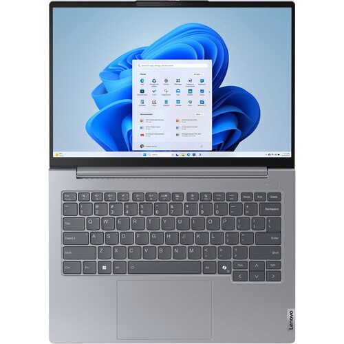 Lenovo ThinkBook 14 G8 IAL Intel Core Ultra 7 255H Processor 8GB DDR5 5600 RAM 512GB M.2 PCIe SSD 14″ WUXGA IPS 60HZ Display 1080p with Privacy Shutter Webcam Fingerprint Reader Dolby Audio DOS Home Arctic Grey Brand New 1 Year Manufacturer Warranty