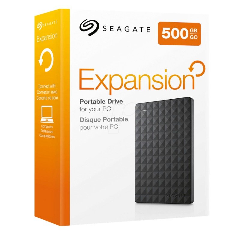 Seagate Expansion Portable Hard Drive 500GB