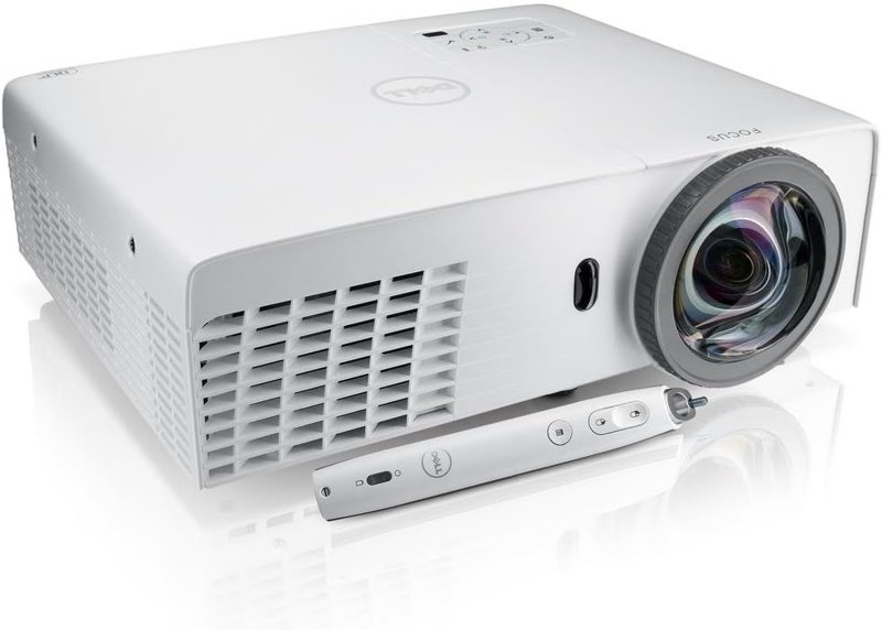 Dell S320WI Wireless Projector 3000 Lumens Built-in 5W Speaker (No Remote)