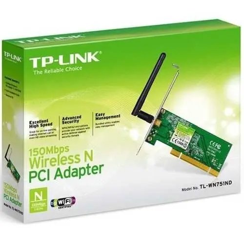 TL-WN751ND - Wireless N - PCI Express Adapter - 150Mbps