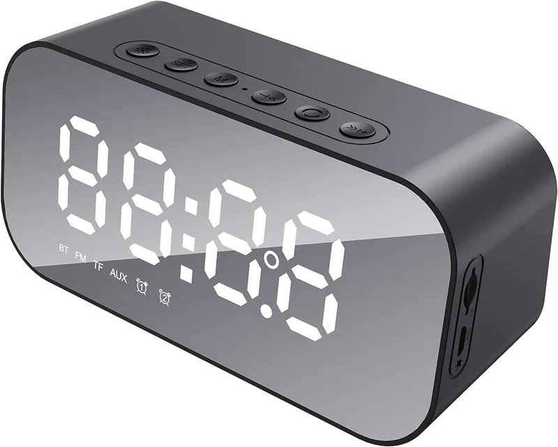 Havit HV-M3 Multifunction Digital Portable Alarm Clock Bluetooth Speaker