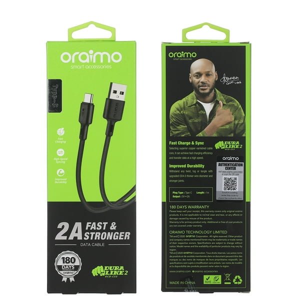 Oraimo DuraLine 2 USB Type-C Cable OCD-C53