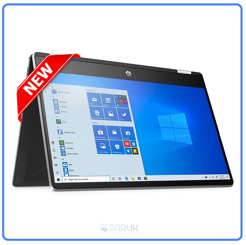 HP Pavilion 14t-dh200 x360 14.0 inch 10th Gen Core i7 16GB RAM 256GB SSD Intel Iris Graphics Windows 10 Home 1 Year Warranty