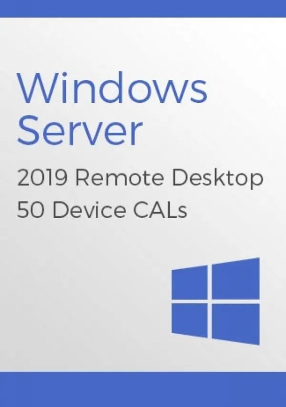 Microsoft Windows Remote Desktop Services 2019 - License - 50 User CALs