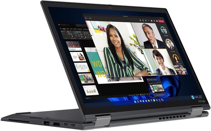 Lenovo ThinkPad X13 Yoga Gen 3 Convertible 2 in 1 Notebook 12th Generation Intel Core i7-1265U 13.3" Touchscreen Display 16GB LPDDR4x 4266MHz 512GB PCIe SSD Gen4 Performance Intel Iris Xe Graphics Dolby Audio Spill Resistant Keyboard Windows 11 Pro Brand New 1 Year Warranty