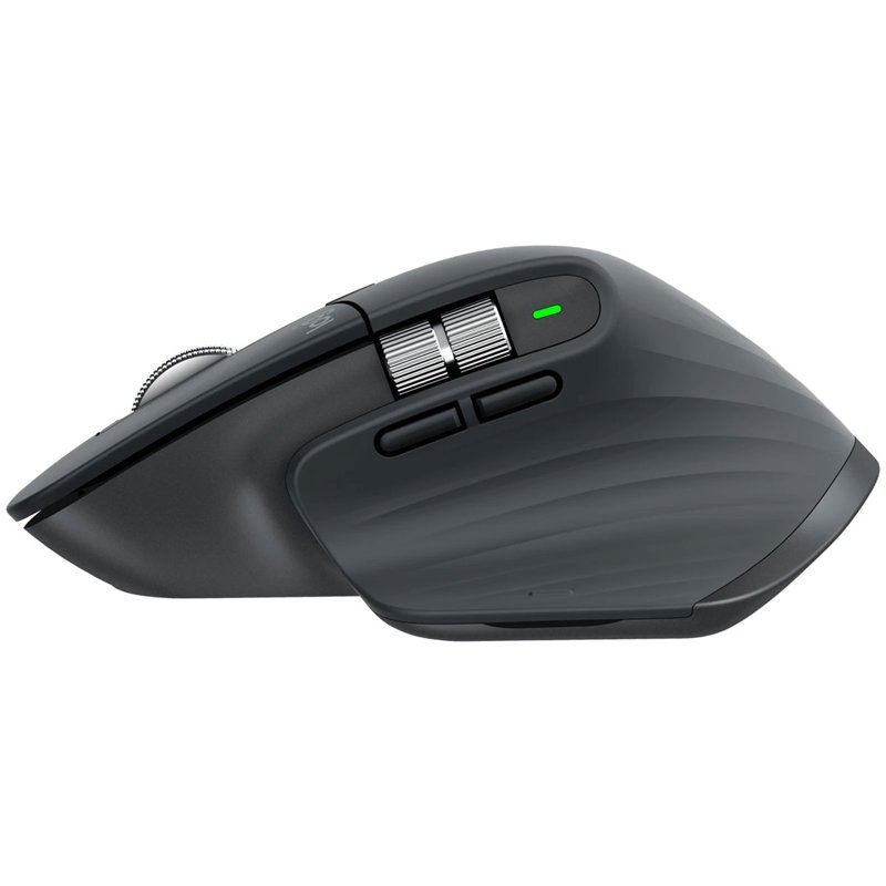 Logitech MX Master 3S Advanced Wireless Mouse 4000 DPI Customization USB-C Bluetooth USB