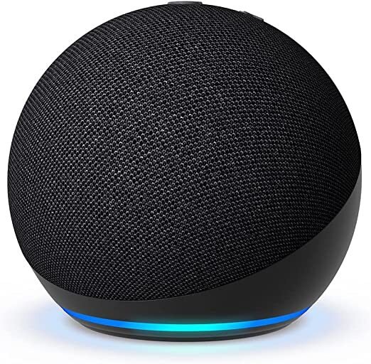 Amazon Echo Dot 5th Generation Smart Speaker With Built-In Alexa Digital Assistant