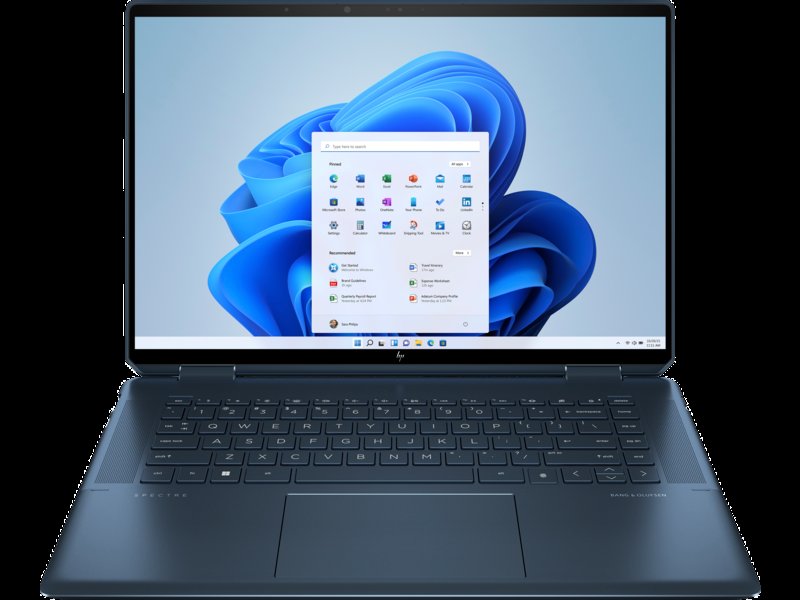 HP Spectre x360 2-in-1 Laptop 16-f0020ca Convertible Laptop 11th Gen Intel Core i7-11390H upto 5.0GHz 16" 3K Touchscreen Display 32GB DDR4-3200 MHz RAM 2TB PCIe NVMe TLC M.2 SSD 4GB GDDR6 NVIDIA GeForce RTX 3050 Laptop GPU Windows 11 Home Plus Pen 1 Year Warranty