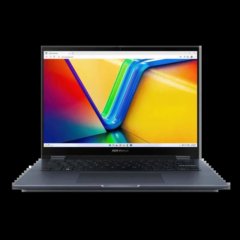 ASUS Vivobook S 14 Flip 14" FHD Touch Display Intel Core i5-12500H Processor 8GB DDR4 RAM 1TB(1000GB) M.2 NVMe PCIe Intel Iris Xe Graphics NumberPad Thunderbolt 4 Windows 11 Home