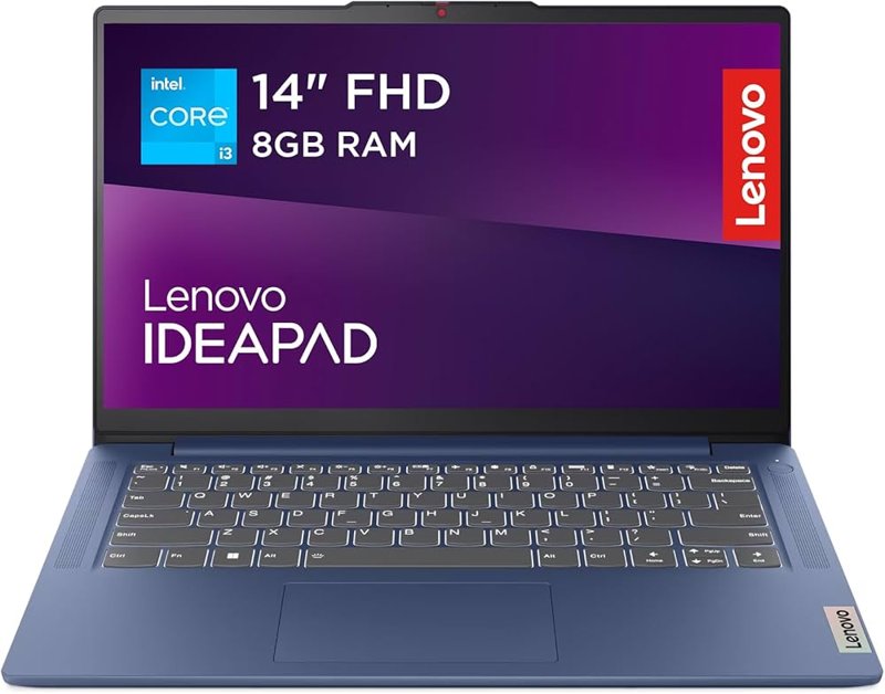 Lenovo IdeaPad Slim 3 14IAN8 Intel Core i3-N305 8GB RAM 512GB SSD 14" FHD Display HD 720p with Privacy Shutter Webcam Stereo speakers Windows 11 Home 1 Year Dealership Warranty