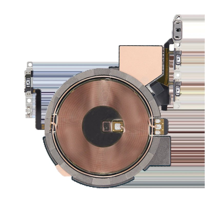 NFC Wireless Charging Module with Flashlight Flex Cable For iPhone 14