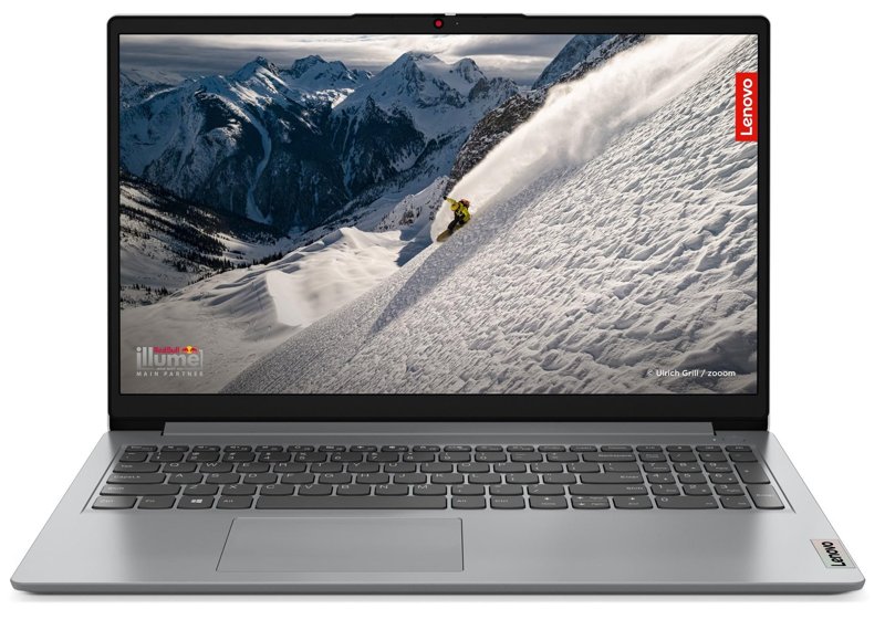 Lenovo IdeaPad 1 14IAU7 12th Gen Intel Core i5-1235U 8GB DDR4 RAM 512GB M.2 SSD 14" HD Intel Iris Xe Graphics HD 720P With Privacy Shutter High Definition (HD) Audio Cloud FreeDOS Grey 1 Year Warranty