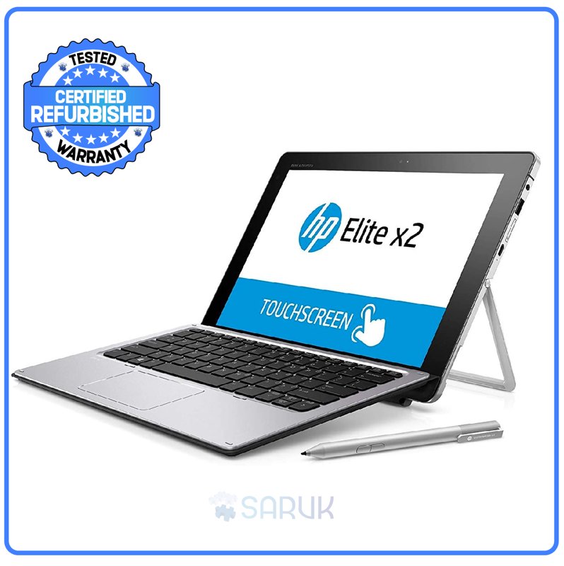 HP Elite x2 1012 G1 Intel Core M5-6Y54 4GB RAM 256GB SATA III SSD 12" Display Intel HD graphics 515 Audio by Bang & Olufsen No Stylus Pen Ex Uk 6 Months Warranty