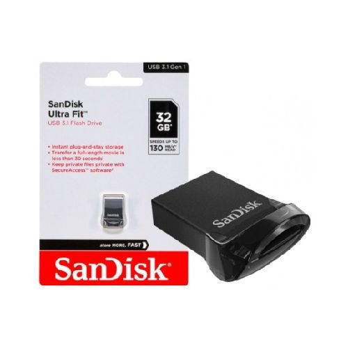 SanDisk Ultra Fit USB 3.2 Gen 1 Flash Drive 32GB