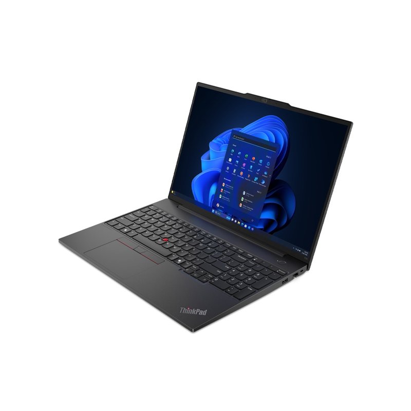 Lenovo ThinkPad E16 Gen 2 Core Ultra 7 155H 16GB RAM 512GB SSD No OS 16" WUXGA Display Laptop Integrated Intel Arc Graphics Fingerprint Reader Backlit Keyboard (21MA001PUE) 1 Year Warranty