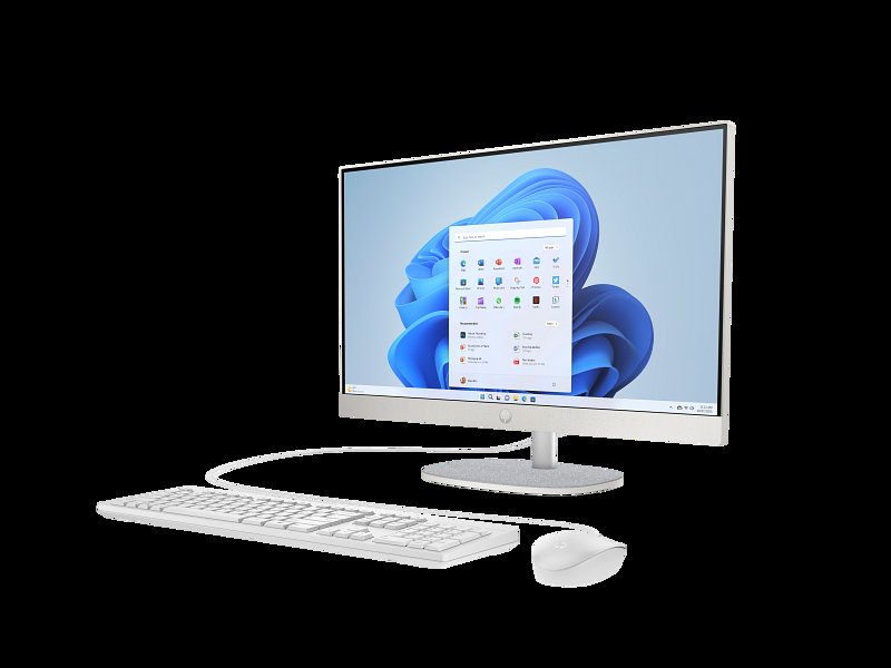 HP All-in-One 24-cr0121nh PC Intel Core i5-1355U 8GB RAM 512GB SSD 23.8" FHD IPS Touchscreen Display HP True Vision 720p HD Privacy Camera Intel Iris Xe Graphics HP 125 USB Keyboard and Mouse FreeDOS 1 Year Warranty