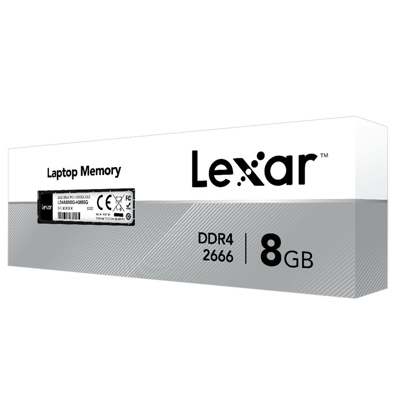 Lexar 8GB DDR4-2666 SODIMM Laptop Memory