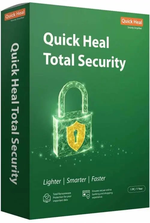 Quick Heal Total Security 1 User 1 Year Protection