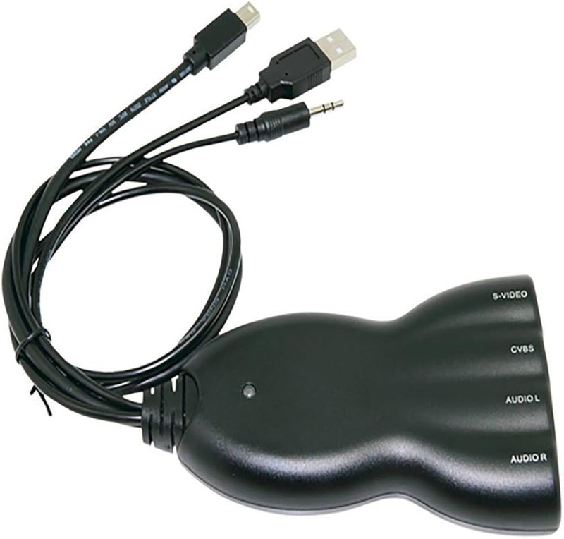 Mini Displayport to AV/CVBS/RCA/S-Video TV NTSC Converter for Laptop