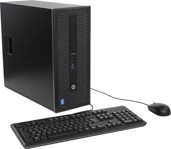 HP Prodesk 600G1 Tower Intel Core i5 3.20GHz 4GB RAM 500GB HDD DVDrw 1 Year Dealership Warranty CPU Only
