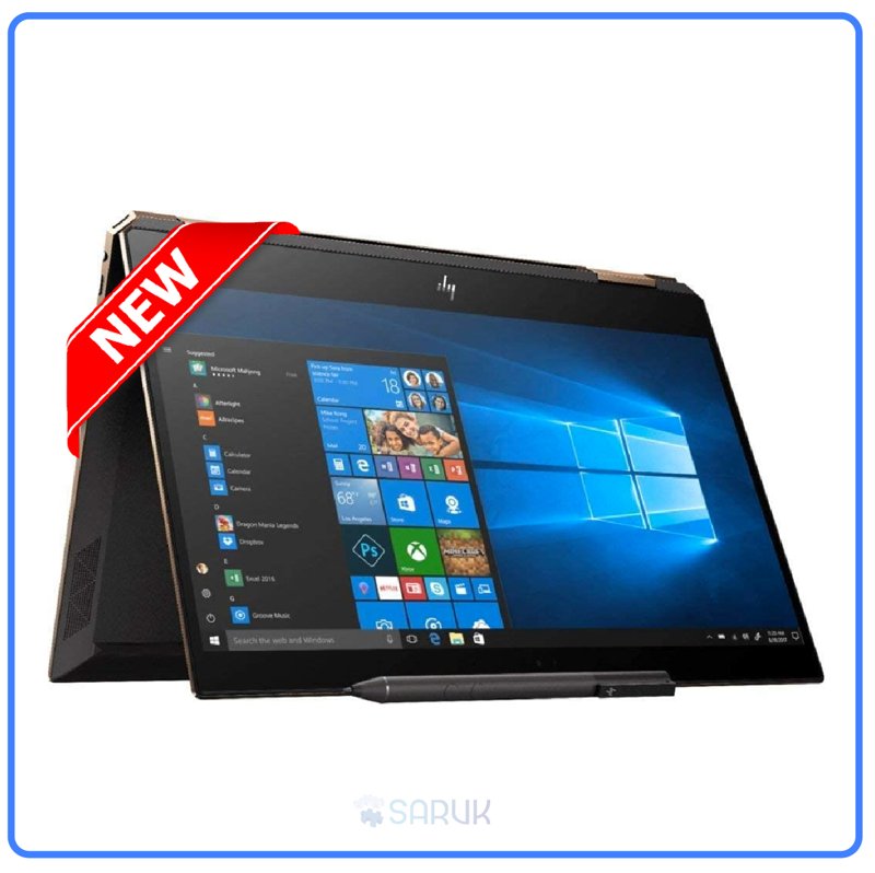 HP Spectre x360 13-aw0023dx Intel Core i7-1065G7 16GB RAM 1TB SSD ROM 13.3" Touchscreen Windows 10 Home Ash Gold 1 Year Dealership Warranty