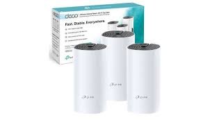 TP-Link Deco M4 AC1200 Whole Home Mesh Wi-Fi System (3 Pack) - TL-DECO M4 (3-PACK)