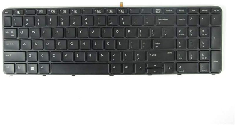 HP ProBook 450 G3 450 G4 Laptop Backlit Keyboard Replacement