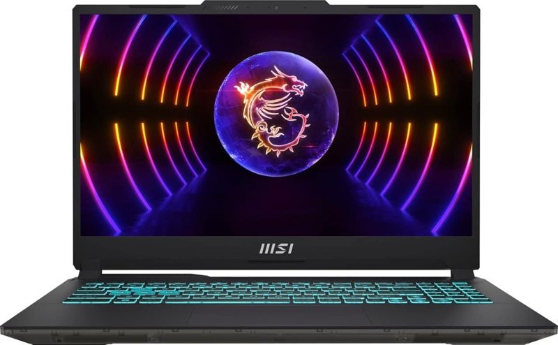 MSI Cyborg 15 A13UC 13th Gen Intel Core i5-13420H 8GB RAM 512GB 15.6" FHD IPS Display 720P HD camera 4GB GDDR6 NVIDIA GeForce RTX 3050 Graphics Backlit Keyboard Windows 11 Home 1 Year Manufacturer Warranty