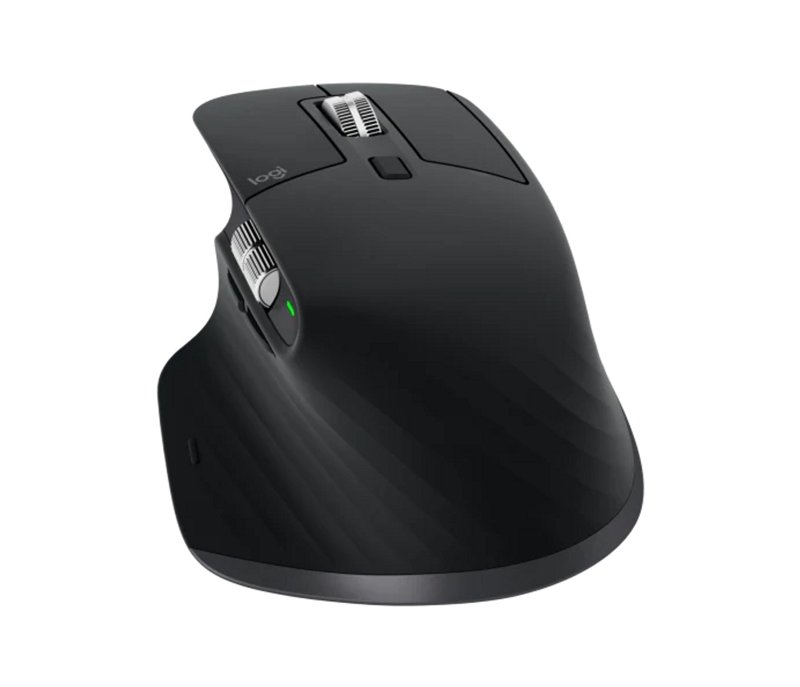 Logitech MX Master 3S Advanced Wireless Mouse 4000 DPI Customization USB-C Bluetooth USB