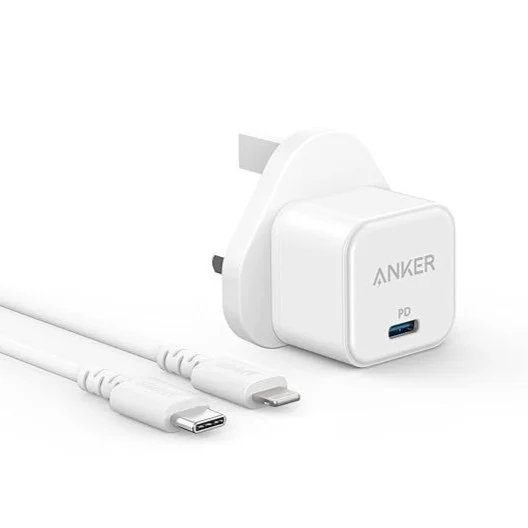 Anker PowerPort III Nano Charger 20W with USB-C to Lightning Cable