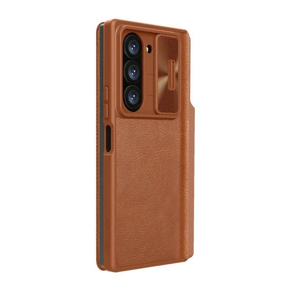 Nillkin Qin Pro Leather Case for Galaxy Z Fold 6 with Hinge Protection