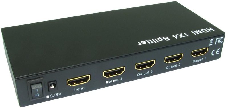 HDMI Splitter 1 Input 4 Output