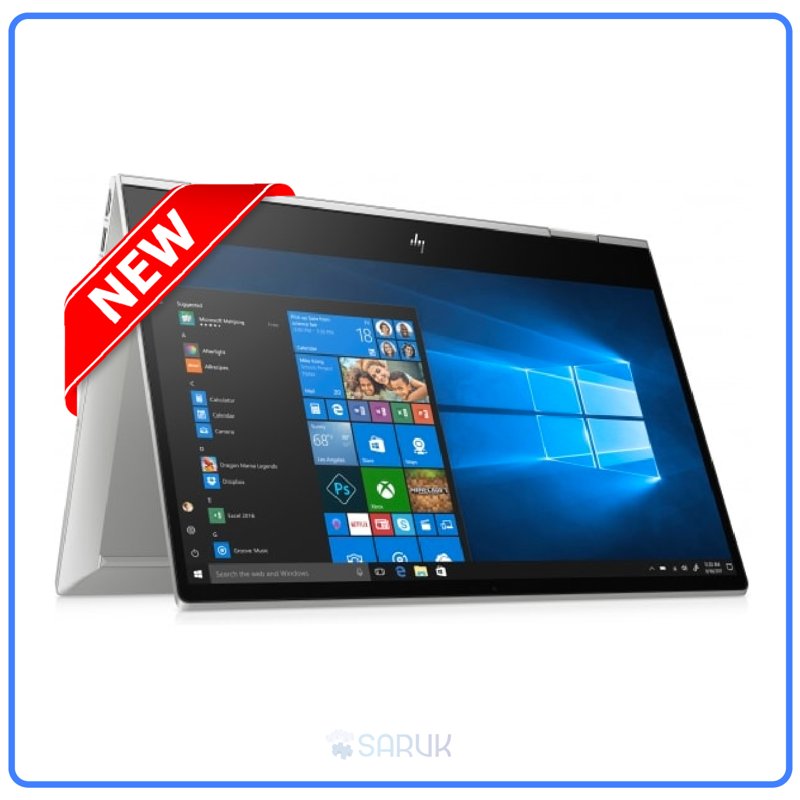 HP Envy x360 Convertible 15t-es000 11th Gen Intel Core i7-1165G7 Upto 4.9GHz 16GB SDRAM 512GB SSD PCIe NVMe M.2 15.6" FHD Display Bang & Olufsen Audio WiFi Bluetooth HD Webcam Windows 11 Natural Silver 1 Year Manufacturers Warranty