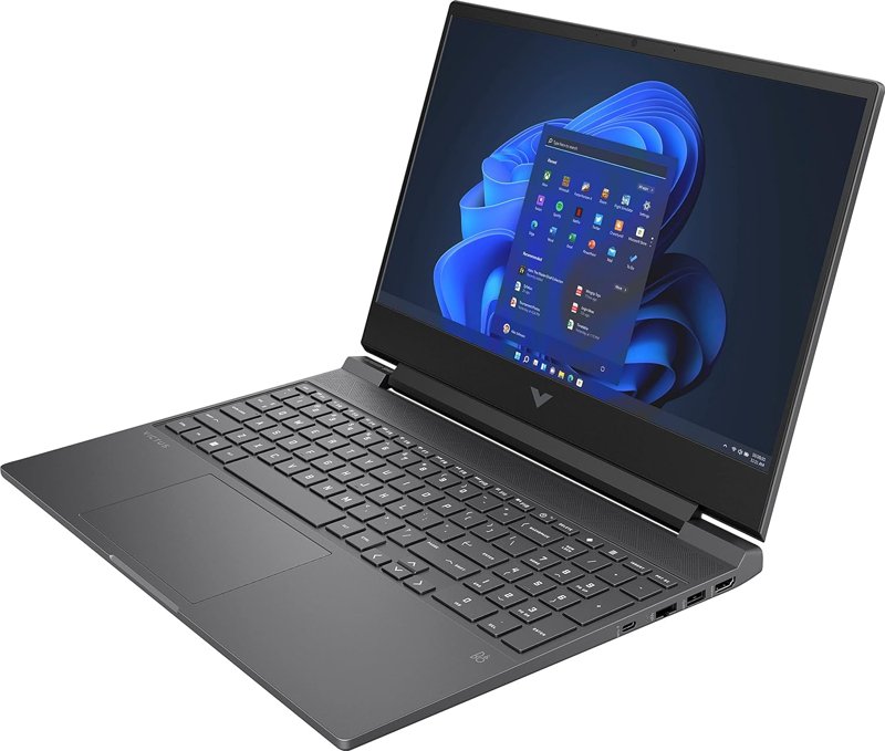 HP VICTUS-15-FA0033DX Laptop 2024 Intel i5-12450H 8GB DDR4 SDRAM 512GB SSD 15.6" FHD IPS Multi-Core NVIDIA GeForce RTX 3050 4GB Backlit Keyboard Wi-Fi 6 Windows 11 Home 