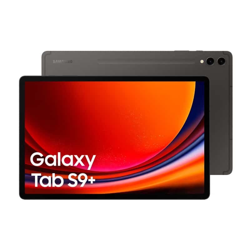 Samsung Galaxy Tab S9+ 5G 256GB 12GB RAM 12.4" Dynamic AMOLED 2X 120Hz HDR10+ Display 13MP Dual Camera Android 13 One UI 5.1 Nano-SIM Stylus Support 45W 10090mAh Battery Wireless Samsung DeX 24 Months EA Warranty