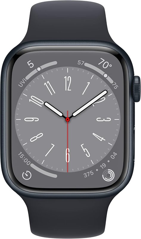 Apple Watch Series 8 41mm Aluminum 32GB 1GB RAM 1.9" Always-On Retina Display