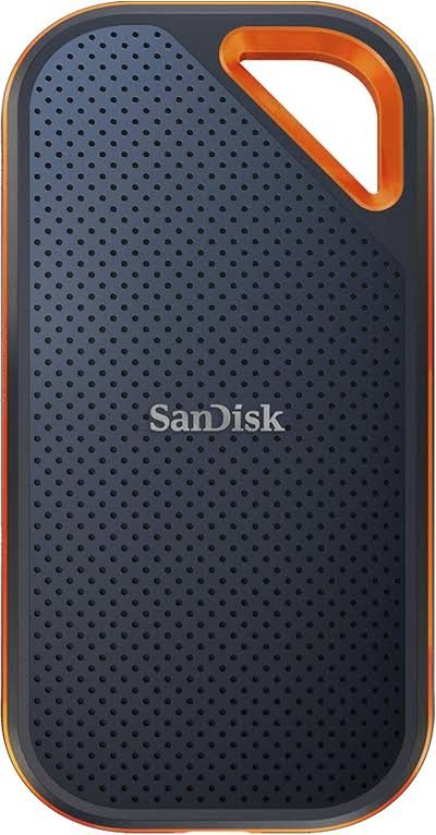 SANDISK Extreme Pro Portable External E81 SSD 2TB 2000GB SSD V2 – 2TB – SDSSDE81-2T00-G25