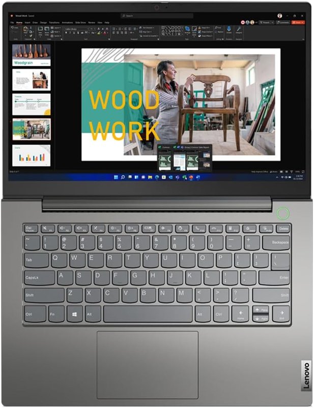 Lenovo ThinkBook 14 G4 ITL 12th Gen Intel Core i5-1235U @2.4GHz 8GB RAM 128GB SSD Bluetooth 720p Webcam WiFi Integrated Intel Iris Xe Graphics FreeDOS Mineral Grey  Brand New 1 Year Warranty