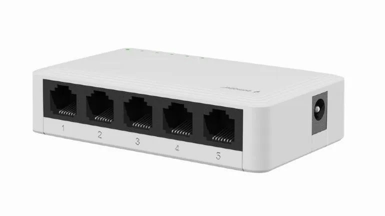 Hikvision DS-3E0105D-O SOHO Networking 5-Port 100 Mbps Fast Ethernet Plastic Switch