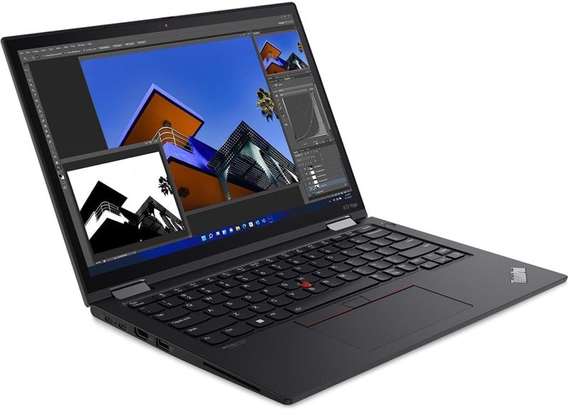 Lenovo ThinkPad X13 Yoga Gen 3 Convertible 2 in 1 Notebook 12th Generation Intel Core i7-1265U 13.3" Touchscreen Display 16GB LPDDR4x 4266MHz 512GB PCIe SSD Gen4 Performance Intel Iris Xe Graphics Dolby Audio Spill Resistant Keyboard Windows 11 Pro Brand New 1 Year Warranty