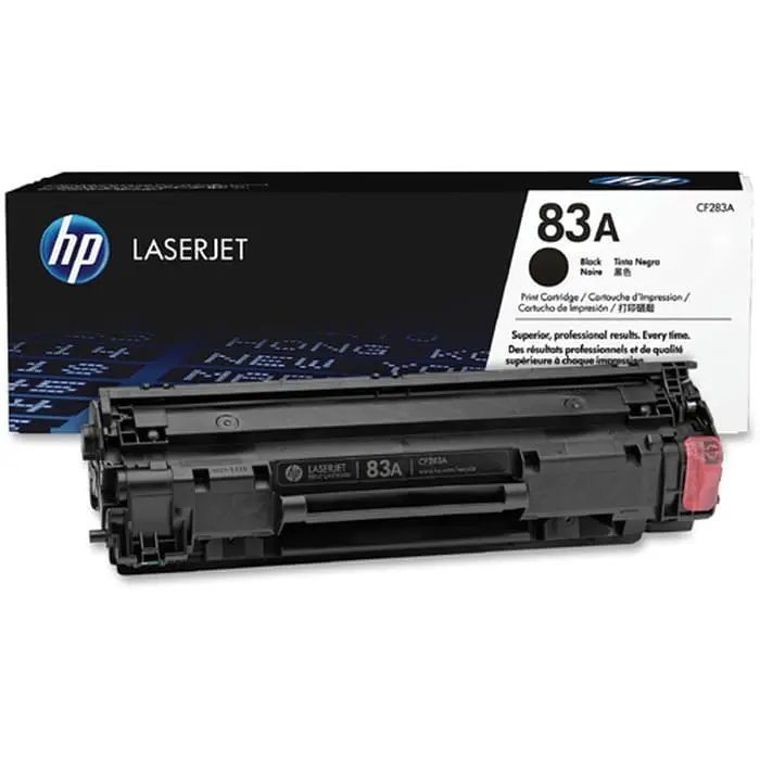 HP 83A Black Original LaserJet Toner Cartridge CF283A for Hp Printers LaserJet Pro M201dw M127fw M127fn M225dn M225dw Etc