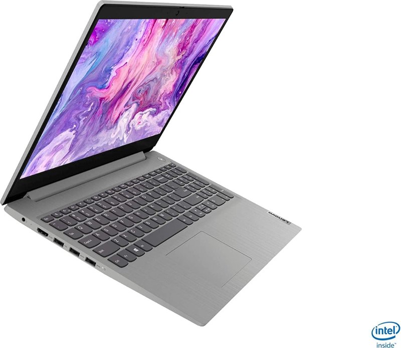 Lenovo IdeaPad 3 11th Gen Intel Core i5-1135G7 @2.4GHz 8GB RAM 512GB SSD 15" FHD TN Display WIFI Webcam FreeDOS Integrated Intel UHD Graphics Platinum Grey Brand New 1 Year Dealership Warranty